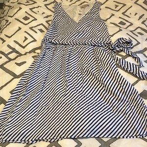 NWT striped Loft summer dress 16T